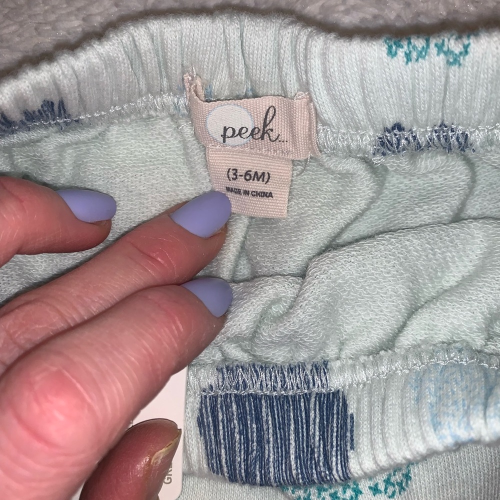 🌳 ☁️ Peek baby set 3-6 months, NWT ☁️ 🌳 - Picture 6 of 10